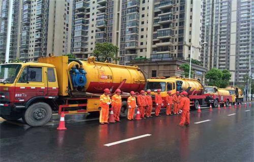 潍坊市政管道清淤